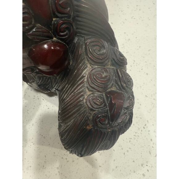 Vintage Foo Dog, also known as a Chinese Guardian Lions. - Picture 7 of 16